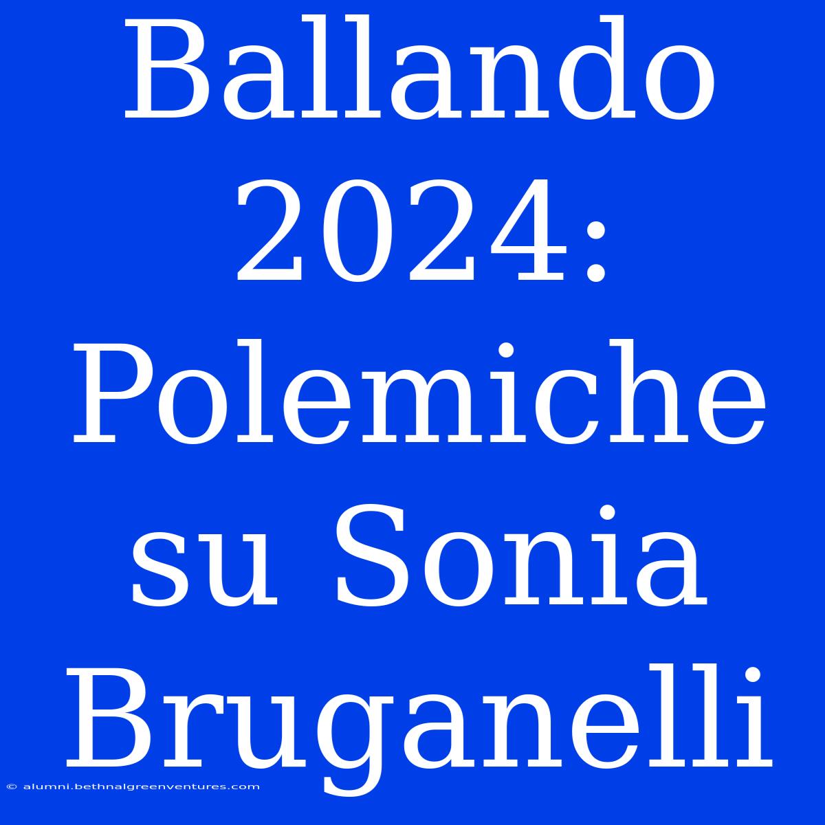 Ballando 2024: Polemiche Su Sonia Bruganelli