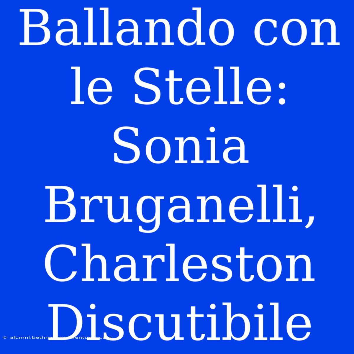 Ballando Con Le Stelle: Sonia Bruganelli, Charleston Discutibile 