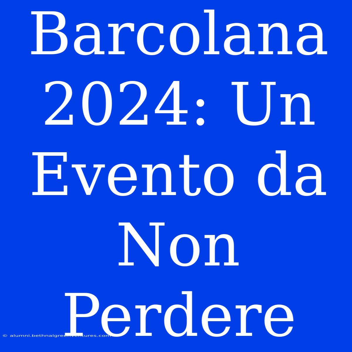 Barcolana 2024: Un Evento Da Non Perdere