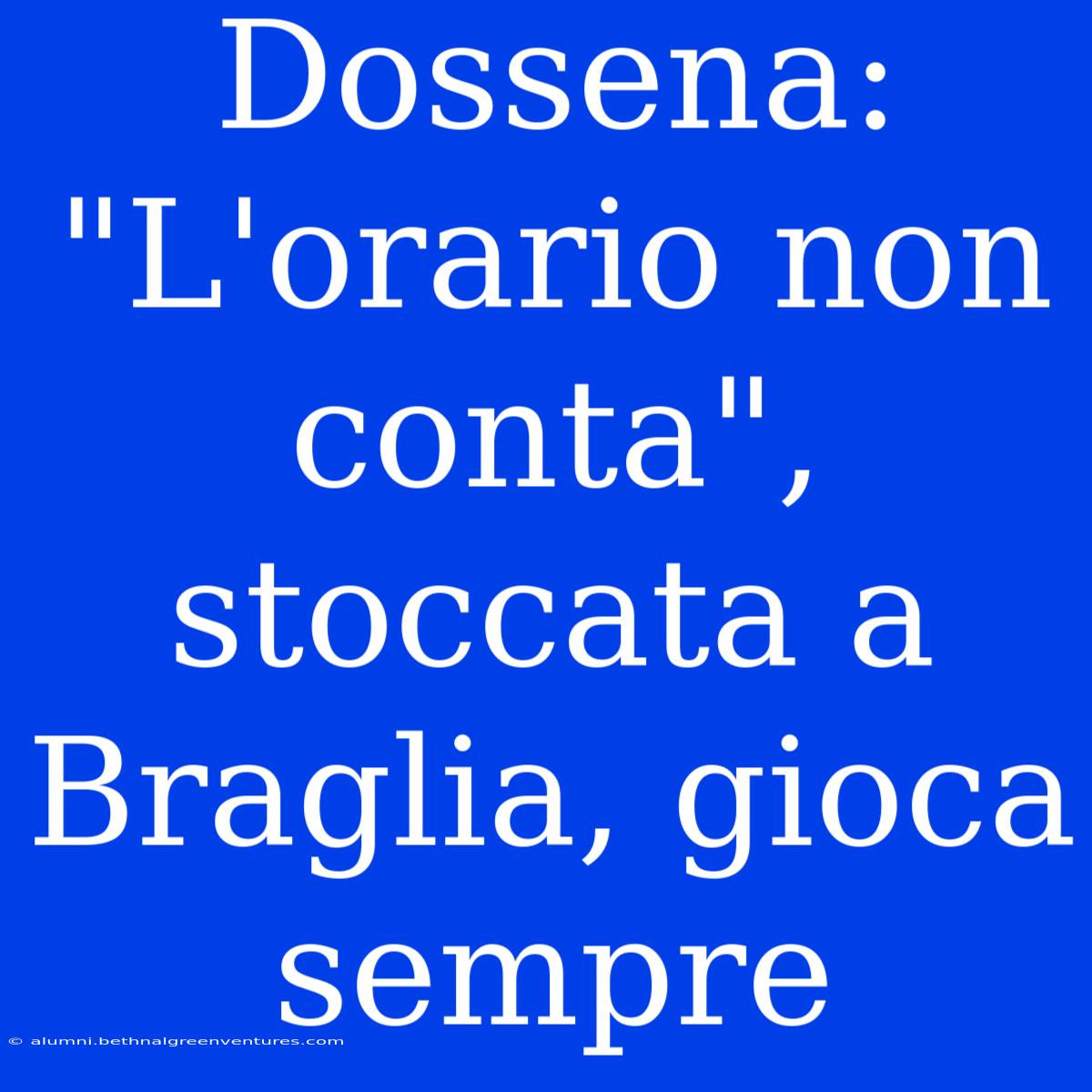 Dossena: 